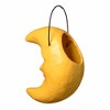 Bethany Lowe 4.0 Inch Golden Moon Bucket Ornament Crescent Metal Handle Tree Ornaments - 2 of 3