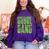 Ghoul Gang Block Distressed - Women's Graphic Sweatshirt - 2 of 4