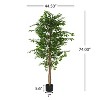 Artificial Ficus Tree with Pot - 3 of 4