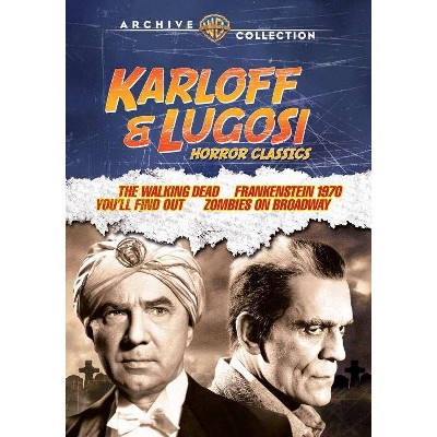  Karloff & Lugosi Horror Classics (DVD)(2018) 