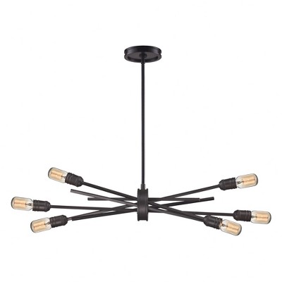 Elk Home Xenia 6 - Light Chandelier in  Oil Rubbed Bronze
