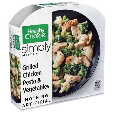 Healthy Choice Simply Steamers Frozen Grilled Chicken Pesto and Vegetables - 9.15oz