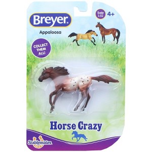 Breyer Animal Creations Breyer Stablemates Horse Crazy 1:32 Scale Model Horse | Appaloosa - 1 of 2