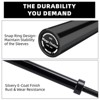 Barbell Bar for Weightlifting and Powerlifting 45lb, 1500Lbs Load Capacity Bench Press Fit 2" Standard Weights, Strength Training for Home Gym - 2 of 4