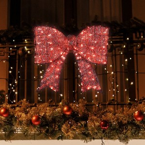 Karl Home 28 inch Bow Christmas Light  Decoration - 1 of 4