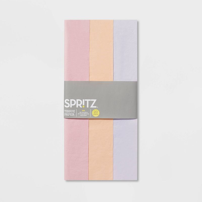 20ct Tissue Pink/Lavendar - Spritz&#8482;, 3 of 4