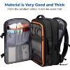 Paaaawaters Carry On Travel Backpack for Airplanes | 35L Suitcase Backpack Luggage Business Weekender Bag - 2 of 4