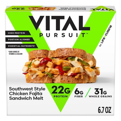 Vital Pursuit Frozen Southwest Chicken Fajita Melt - 7oz