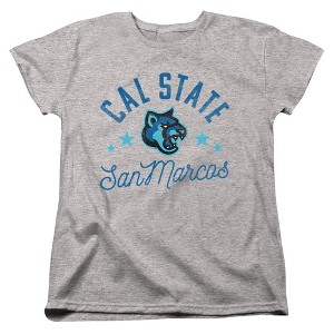 Women's California State University San Marcos Cougars T-Shirt - 1 of 4