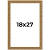 PosterPalooza | Sculpted Black Picture Frame - UV Acrylic, Foam Board Backing, Hanging Hardware - 2 of 4