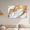 Art Remedy Gold Marble Boho Neutral Abstract Wall Art Unframed - 2 of 4