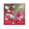 Sunsout Cosmos and Hummingbirds 500 pc   Jigsaw Puzzle 30412 - 3 of 4