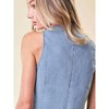 Women's Aleah Denim Vest - SAINTS & HEARTS - 2 of 2