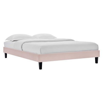 Modway Reign Full Performance Velvet Platform Bed Frame