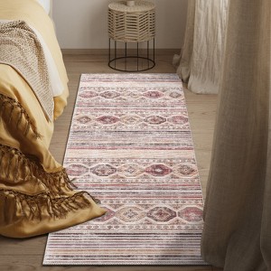 Maxax Machine Printed Vintage Area Rug For Living Room, Hallway Runner, Entryway Rug - 1 of 3