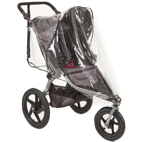 Sasha's All Weather Shield Plus for Baby Jogger City Select Double Pram -  Double Stroller Raincover