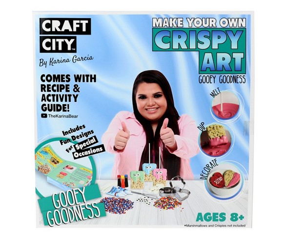 Karina Garcia Make Your Own Crispy Art by Craft City