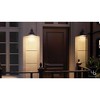 Urban Ambiance Luxury Luxe Industrial Chic Outdoor Wall Light,  10.75"H x 10"W,  Olde Iron Finish, UHP1024 - 2 of 4