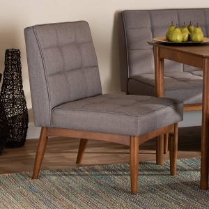 Sanford Wood Dining Chair - Baxton Studio - 1 of 4
