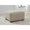 Signature Design by Ashley Brogan Bay Oversized Accent Ottoman, Cork - 2 of 4