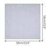 INSPIRE CHIC Women Polka Dots Cotton Linen Retro Solid Color Plain Square Neck Scarves 1Pc - 3 of 4