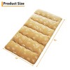 Floral Floor Mattress Japanese Style Floral Print Futon Mattress, Portable Floor Bed Mattress Roll Up Mattress for Camping RV Travel Guest Room - 3 of 4