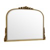 BEAUTYPEAK Arched Vintage Baroque Bathroom Vanity Mirrors - 4 of 4