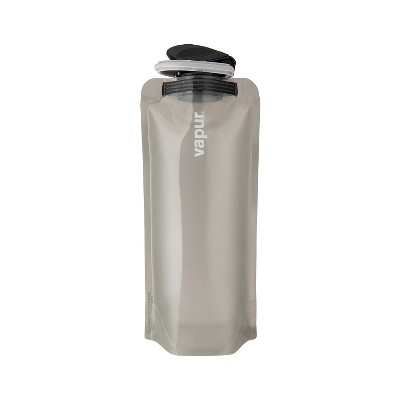 Vapur Anti-Bottle Collapsible Wide Mouth Water Bottle 34 oz. Graphite Gray (30175)