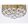 Elegant Lighting Tully 4 lights pendant in brass - 4 of 4