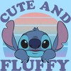 Men's Lilo & Stitch Cute and Fluffy T-Shirt - 2 of 4