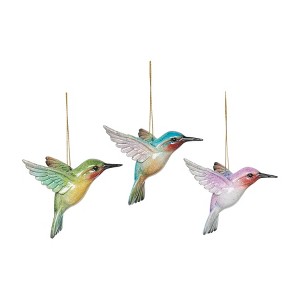 Gallerie II Hummingbird Ornaments, Set of 3 - 1 of 3