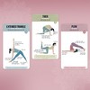 merka Yoga Cards Workout Cards Yoga Poses Poster Yoga Stuff Set of 50 Flash Cards Positions and Exercises Made - 2 of 4