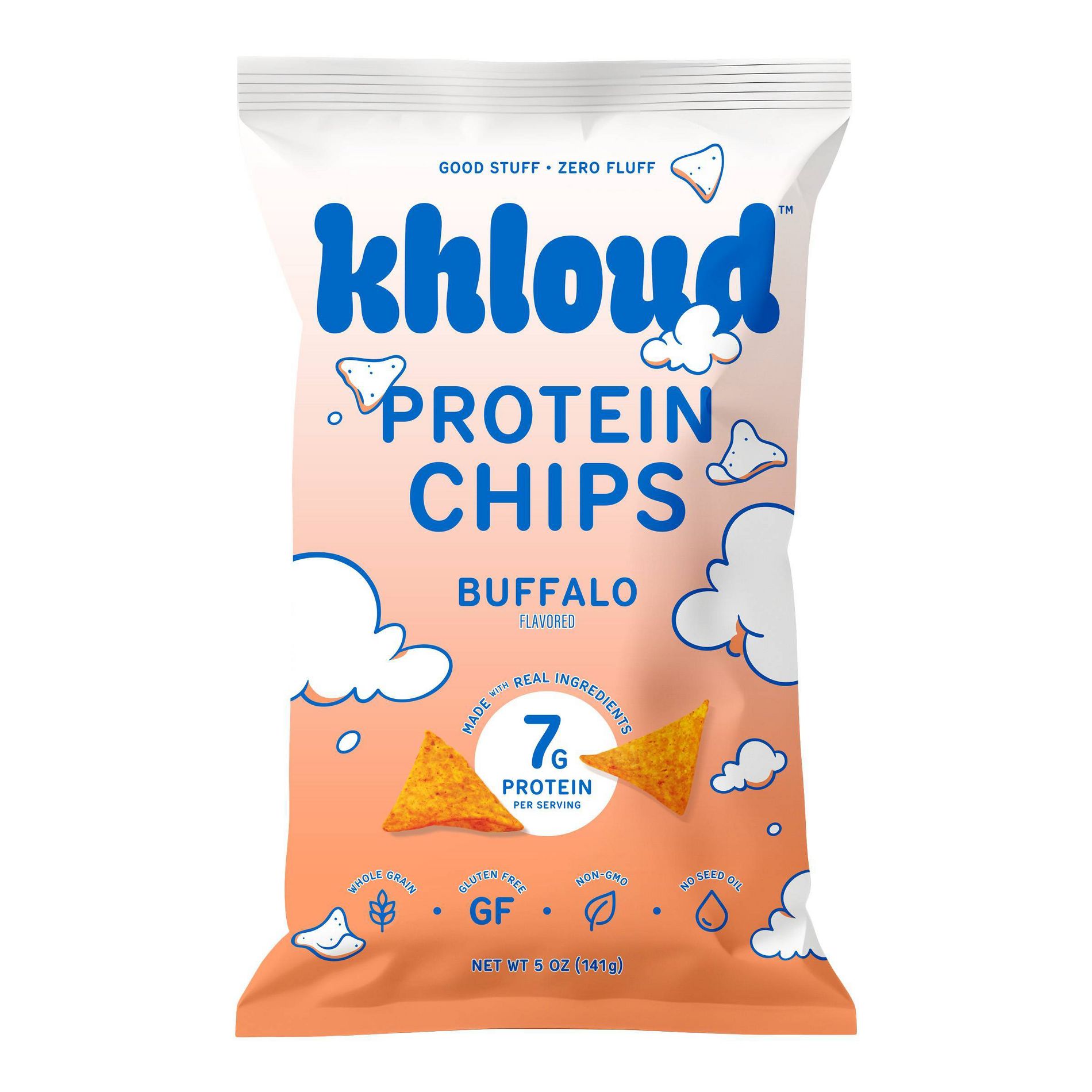 Khloud Buffalo Protein Tortilla Chips - 5oz