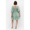 Women's Plus Size Mindy Dress - sage | CITY CHIC - 2 of 4