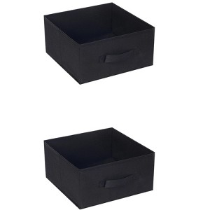 REGALWOVEN Collapsible Fabric Storage Bin with Handle for Organizing Clothes Books 2 Pcs - 1 of 4