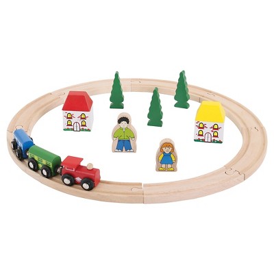 target wooden train set
