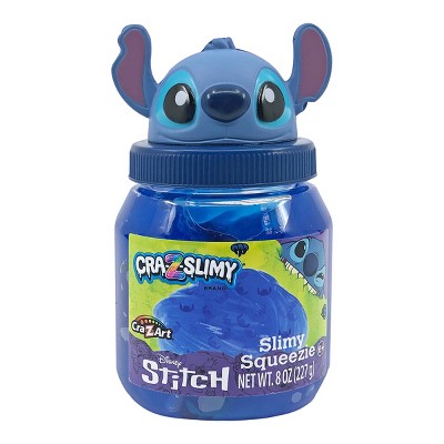 Disney Slimy Stitch Squeezie Slime - Blue