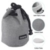 Unique Bargains Waterproof Shockproof Wear-resistant Drawstring Lens Pouch Bag 1 Pc - 3 of 3