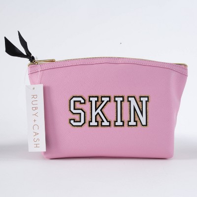 Ruby+Cash Dome Makeup Pouch - Skin Pink