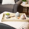 Northlight Set of 3 Vintage-Style Butterfly Wooden Rectangular Serving Trays 19" - Purple/White - 3 of 4