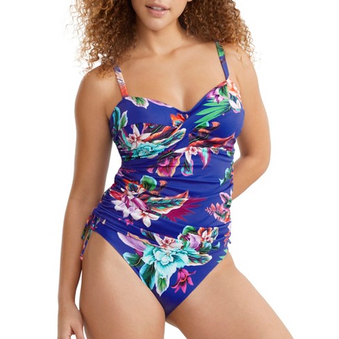 Luna Bay Underwire Twist Front Tankini Swim Top