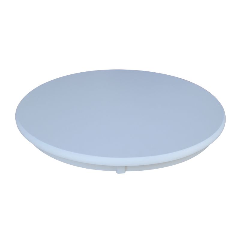 30&#34; Round Top Pedestal Counter Table White &#8211; International Concepts, 4 of 9