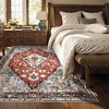Lahome Boho Traditional 5'x7' Area Rugs Ultra-Thin Soft Washable Rugs for Living Room Non-Shed Print Indoor Carpet for Bedroom Playroom Nursery - 2 of 4