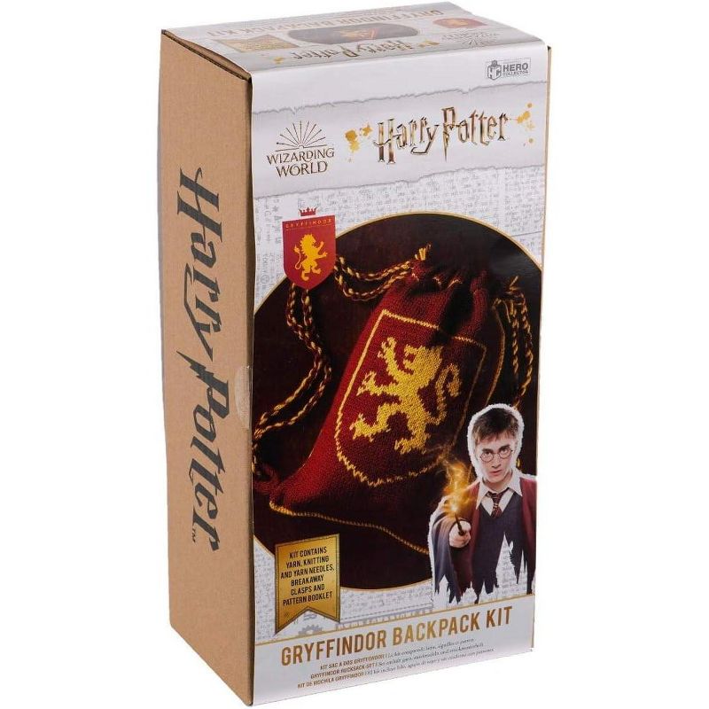 Eaglemoss Limited Eaglemoss Harry Potter Knit Craft Set Kit Bags Gryffindor Brand New, 3 of 5