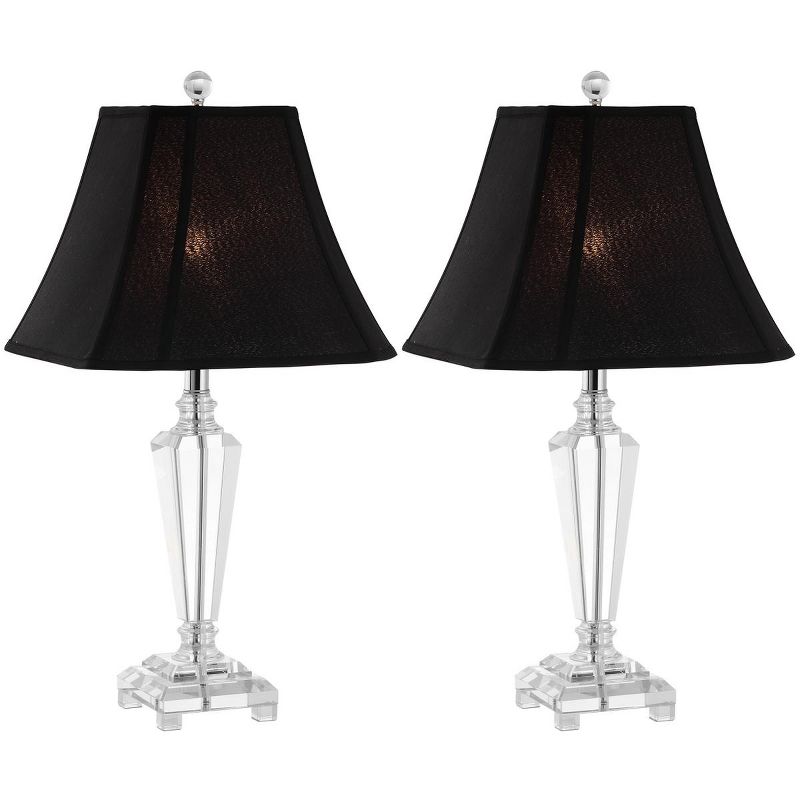 Lilly 24.5 Inch H Crystal Table Lamp (Set of 2) - Clear - Safavieh, 2 of 10
