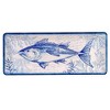 3pc Melamine Oceanic Hostess Set Blue - Certified International - 4 of 4