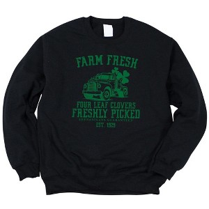 Simply Sage Market Women's Graphic Sweatshirt Farm Fresh Shenanigans - 1 of 3