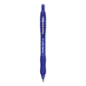Paper Mate Retractable Gel Pen Medium 0.7 mm Blue Ink 2095472 - 1 of 4