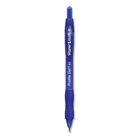 Paper Mate Retractable Gel Pen Medium 0.7 Mm Blue Ink 2095472 : Target