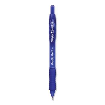 Paper Mate Retractable Gel Pen Medium 0.7 mm Blue Ink 2095472